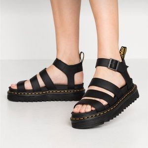 Dr. Martens Blair’s Hydro Leather Strap Sandals
